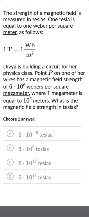 1 tesla store is equal to
